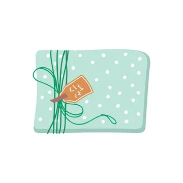 Christmas gift box Stock Illustration