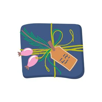 Christmas gift box Stock Illustration