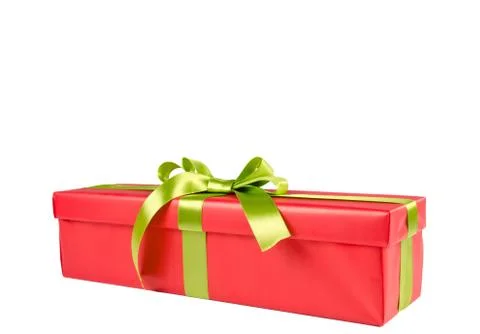 Christmas gift box Stock Photos