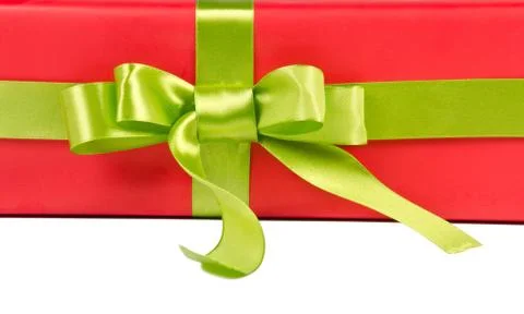 Christmas gift box Stock Photos