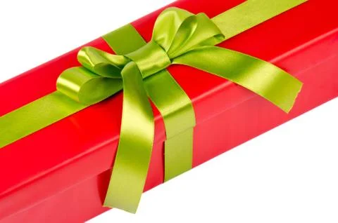 Christmas gift box Stock Photos