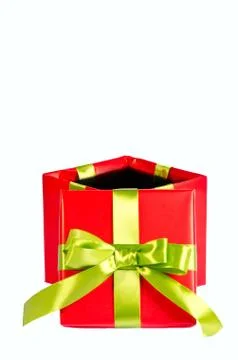 Christmas gift box Stock Photos