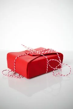 Christmas gift box Stock-Fotos