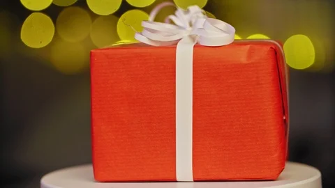 Christmas gift boxes 4K Stock Footage 99056117