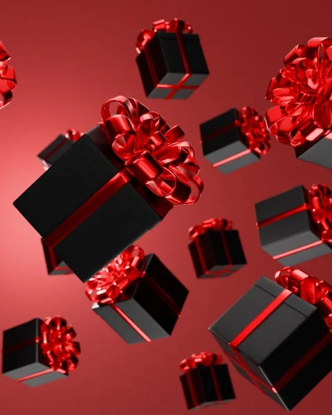 Christmas gift boxes Stock Footage 293506789