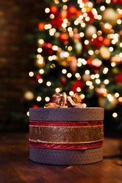 Christmas gift boxes Stock-Fotos