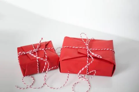 Christmas gift boxes Stock-Fotos
