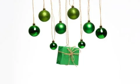 Christmas gift boxes Stock Photos