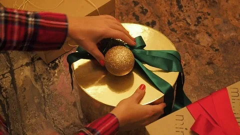 Christmas gift Stock Footage 102998022