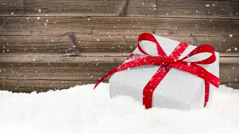 Christmas Gift Video stock 161542936