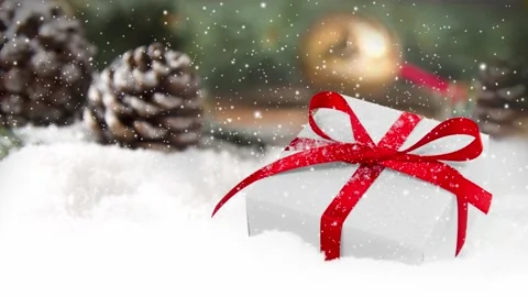 Christmas Gift Stock-Footage 163199056