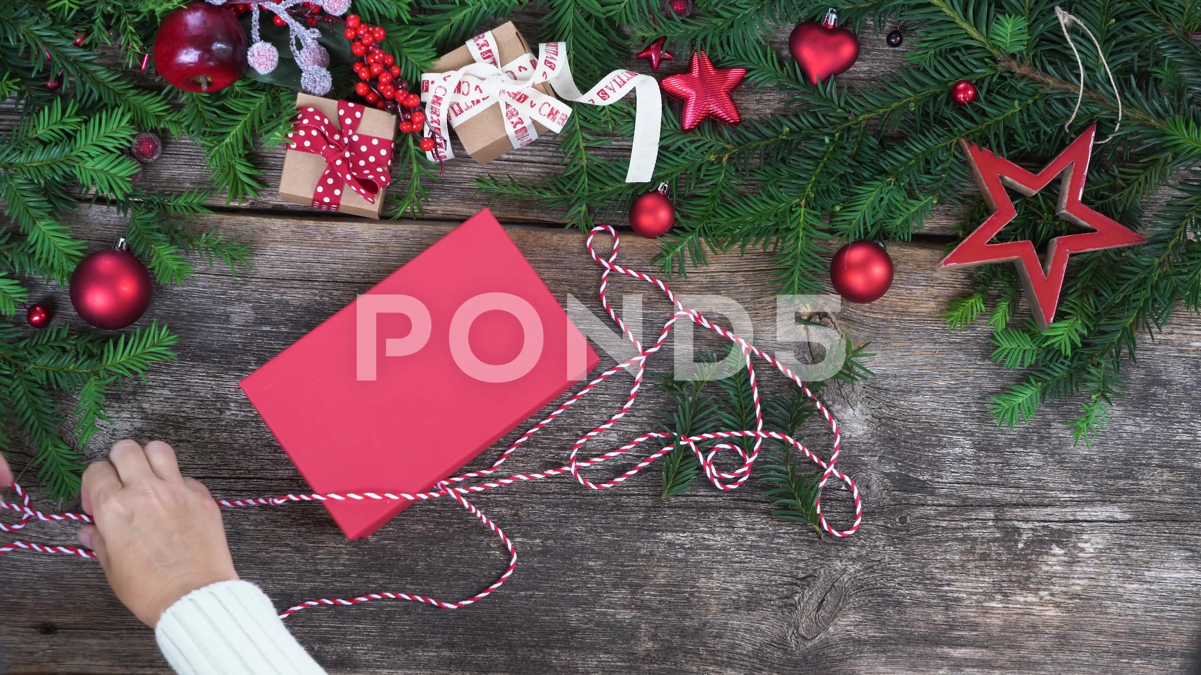 Noël Clips Cheveux & Ponios 2 Packs divers Noël Designs Festive queue de cheval 