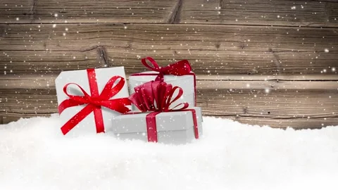 Christmas Gift Group Video stock 160796815