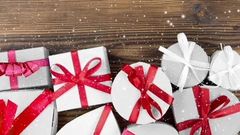 Christmas Gift Group Video stock 162831219
