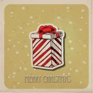 Christmas gift Stock Illustration