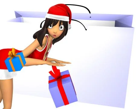 Christmas Gift Stock Illustration