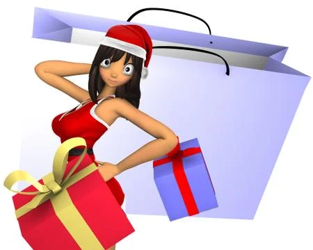 Christmas Gift Stock Illustration