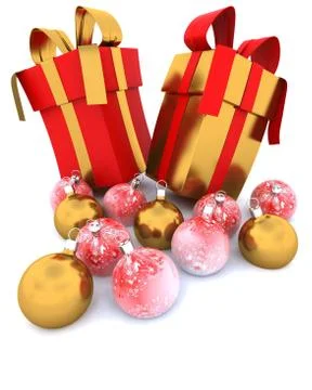 Christmas gift Stock Illustration