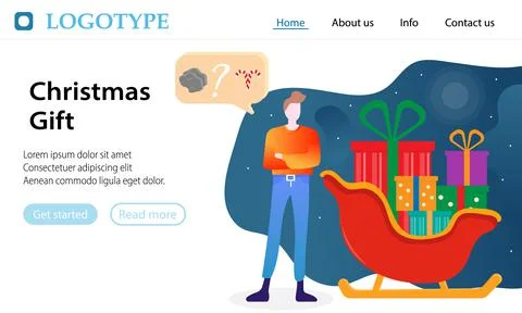Christmas Gift Stock Illustration