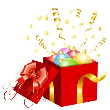 Christmas Gift Stock Illustration