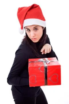 Christmas gift Stock Photos