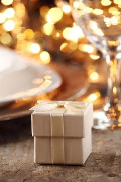 Christmas gift Stock Photos