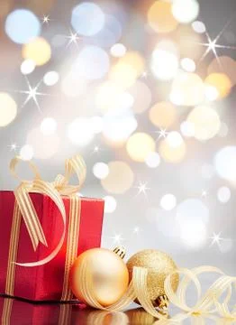 Christmas gift Stock Photos