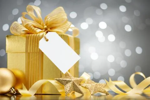 Christmas gift Foto stock
