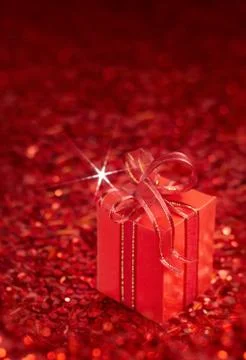 Christmas gift Stock Photos