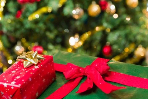 Christmas gift Foto stock