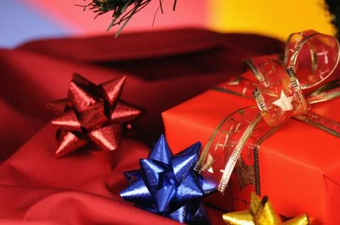 Christmas gift Stock Photos