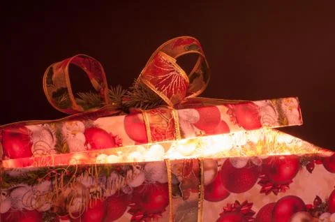 Christmas gift Stock Photos