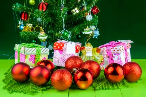 Christmas gift Stock Photos