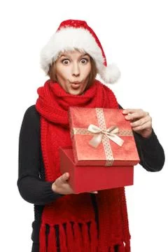 Christmas gift Stock Photos