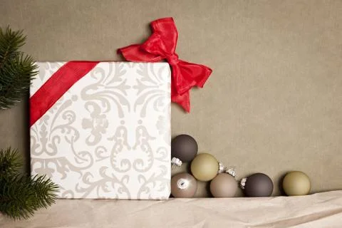 Christmas gift Stock Photos