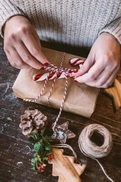 Christmas gift Stock Photos