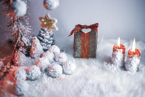 Christmas gift Stock Photos
