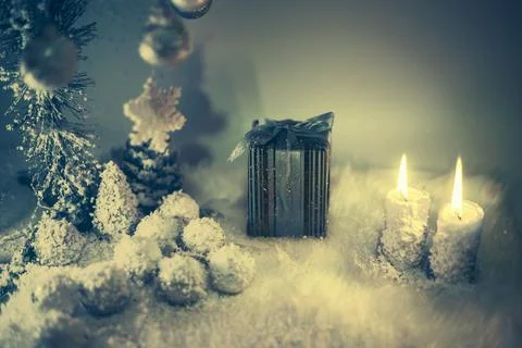 Christmas gift Stock Photos