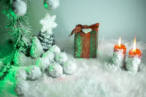 Christmas gift Stock Photos