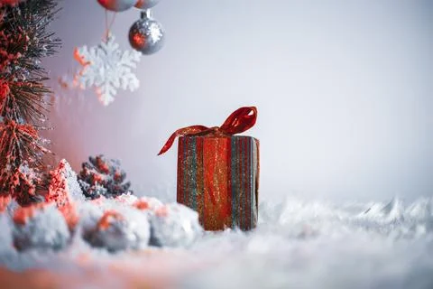 Christmas gift Stock Photos