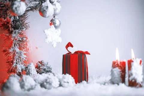 Christmas gift Stock Photos