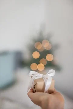 Christmas gift Stock Photos
