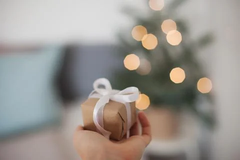 Christmas gift Stock Photos