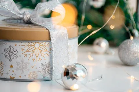 Christmas gift Stock Photos