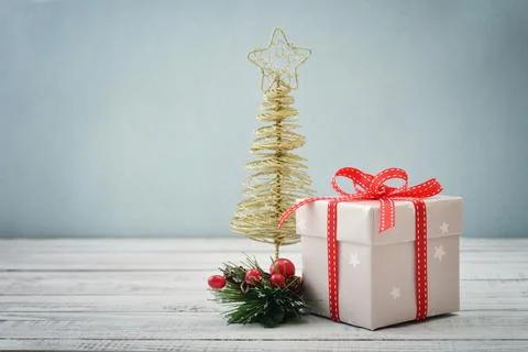 Christmas gift Stock-Fotos