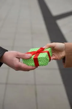 Christmas gift Stock Photos