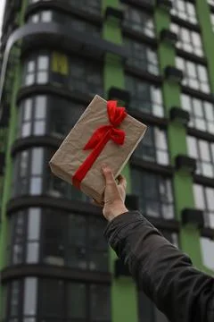 Christmas gift Stock Photos