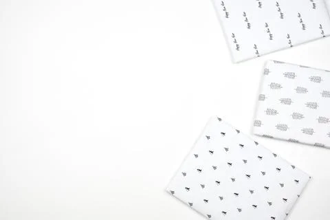 Christmas gift on white background Stock Photos