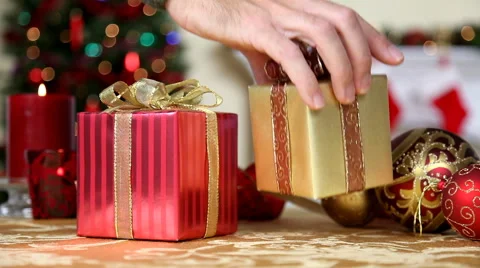 Christmas Gifts Stock Footage 43353333