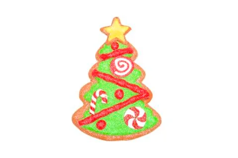 Christmas Gingerbread Cookie Stock Photos